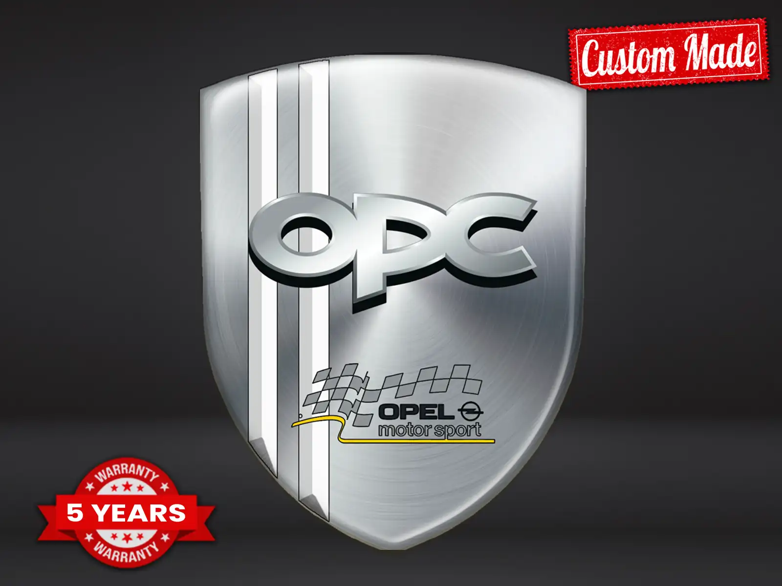 OPC Heckscheibenaufkleber Limitiert Edition Robust